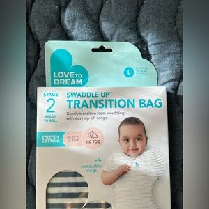 NWT Love to Dream Transition Swaddle Size L